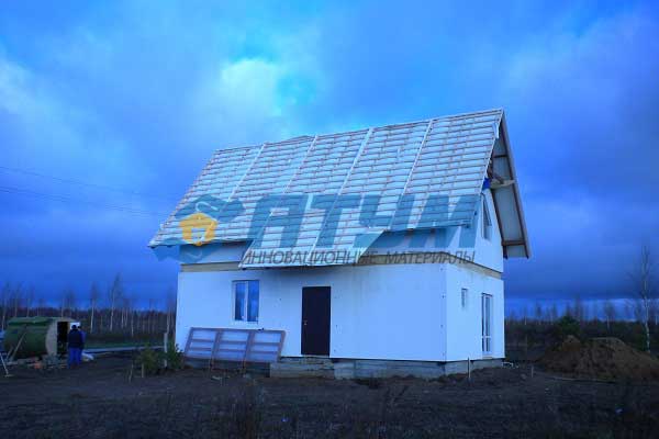 двухэтажный дом в Ижевске